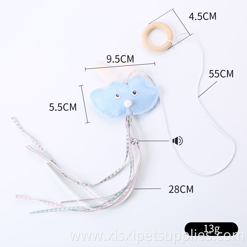 new design cat toy pet products cat teasing toy with ring